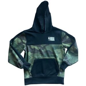 🏀 NBA Kids Camo Hoodie Pullover Youth Boys Size 8